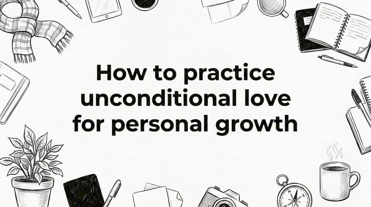 How to practice unconditional love for personal growth