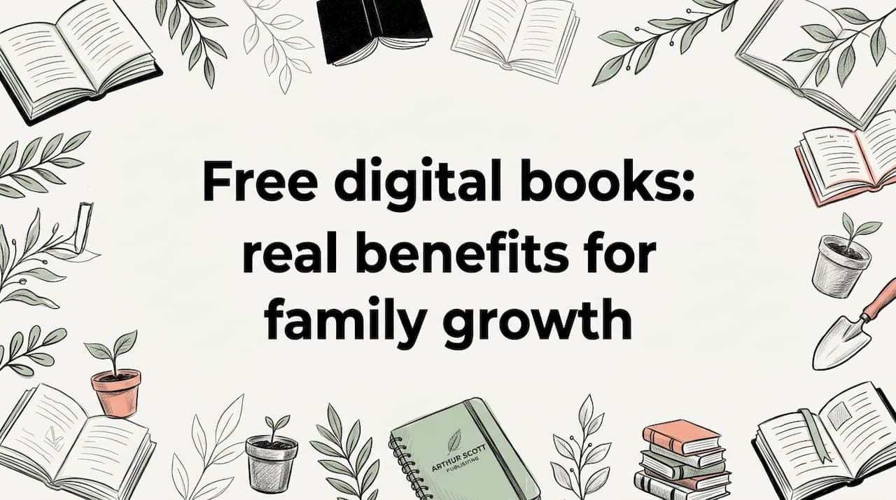 Free digital books: real benefits for family growth